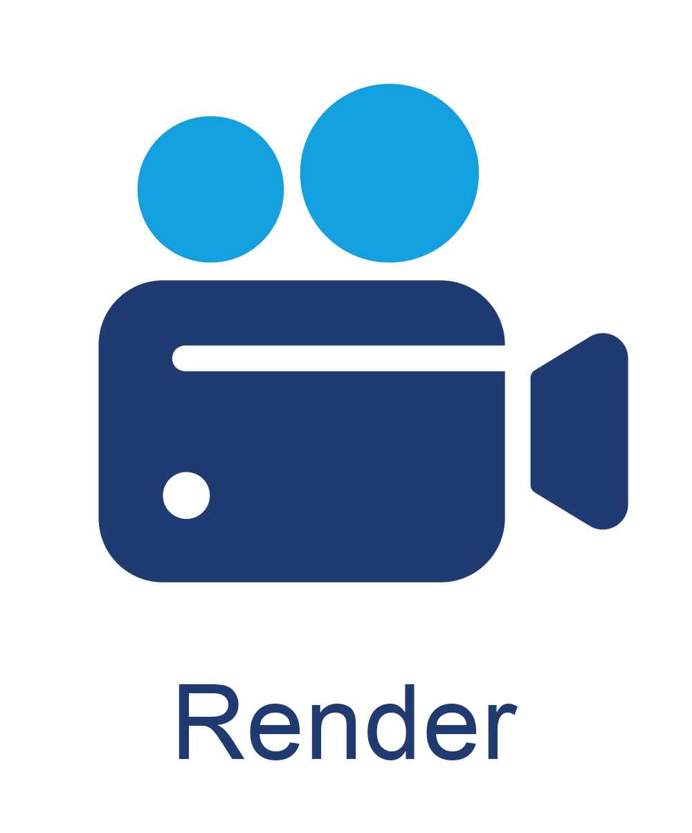 render icon